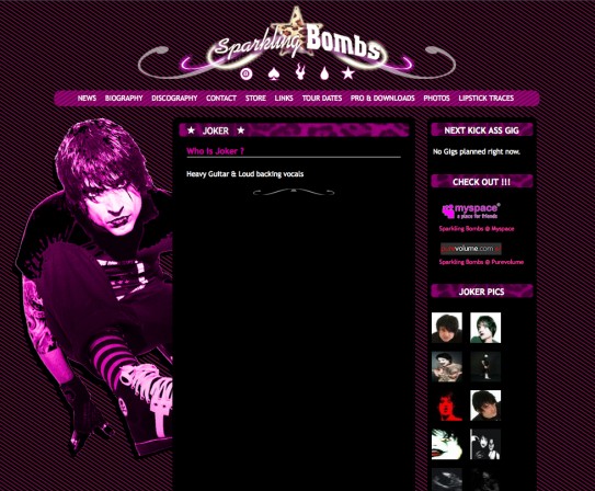 The Joker personal page The Joker personal page